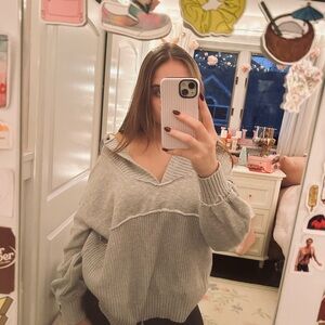 Cozy Gray Women's Sweater